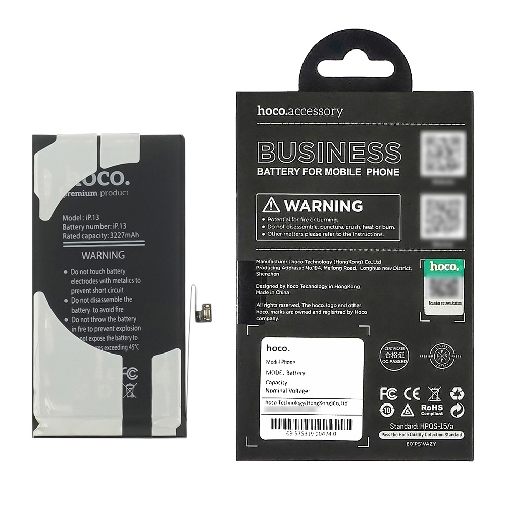 ���������� Apple iPhone 13, A2655, Hoco | 3-12 ��. ������ | ���, �������, �����������