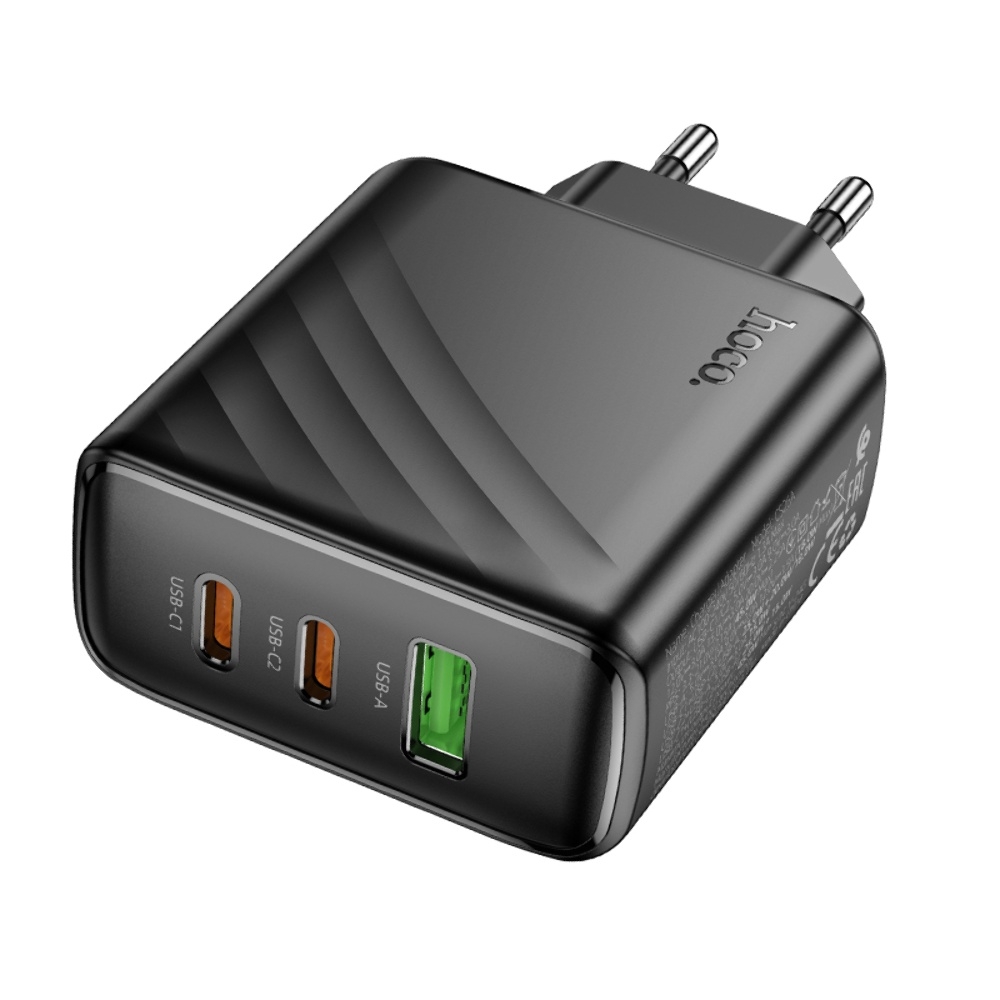 ������� �������� ���������� Hoco CS26A USB/ 2 Type-C PD 45W black