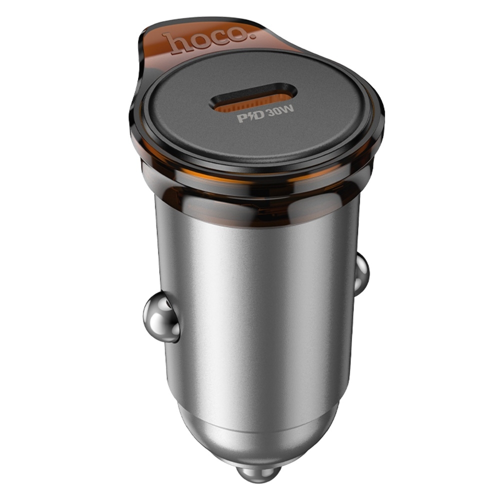 ������������� �������� ���������� Hoco NZ16 Type-C PD 30W metal grey