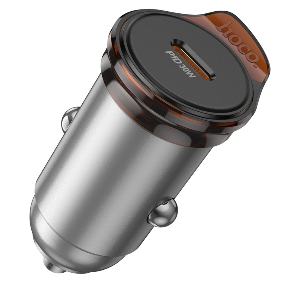 ������������� �������� ���������� Hoco NZ16 Type-C PD 30W metal grey