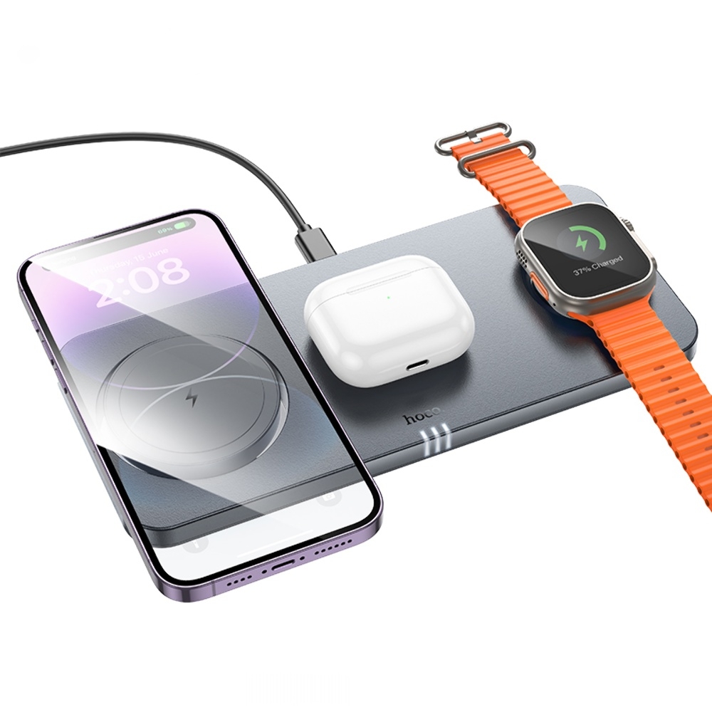 ������������ �������� ���������� Hoco CQ22 3�1 ��������� metal gray