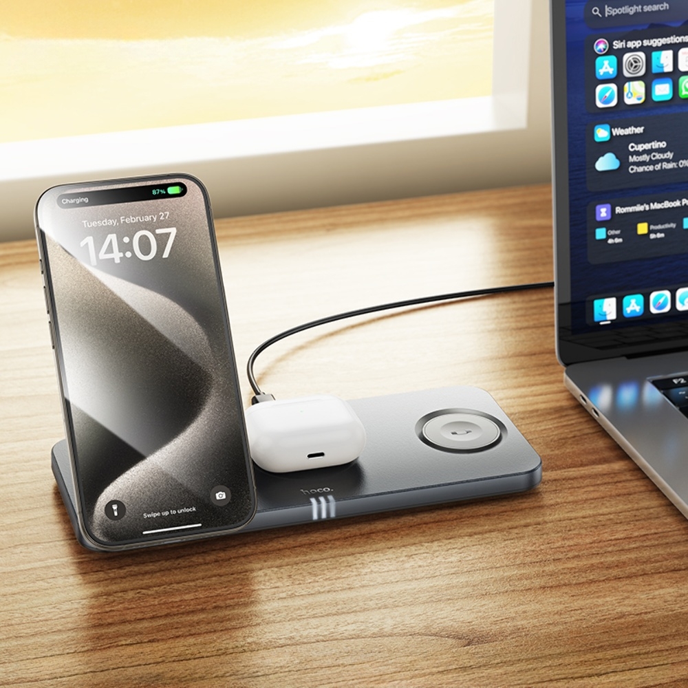 ������������ �������� ���������� Hoco CQ22 3�1 ��������� metal gray