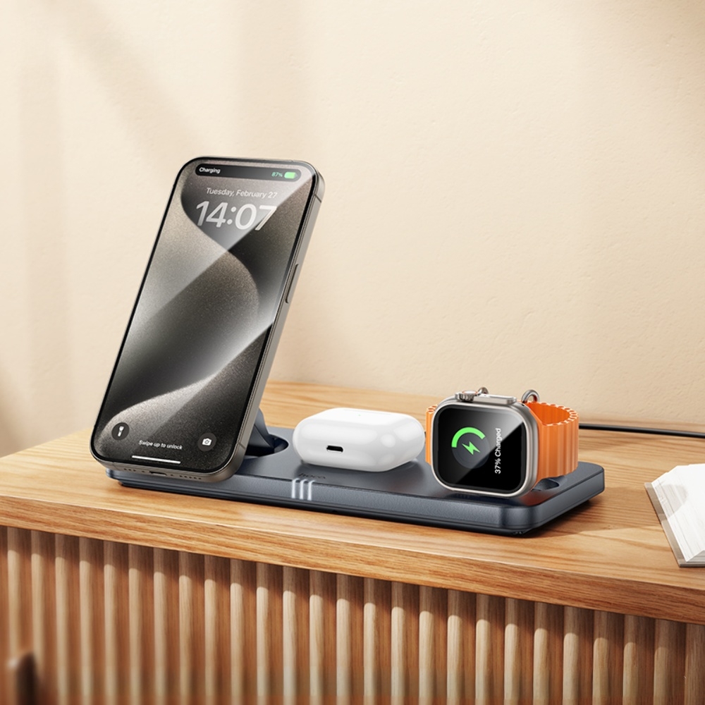 ������������ �������� ���������� Hoco CQ22 3�1 ��������� metal gray