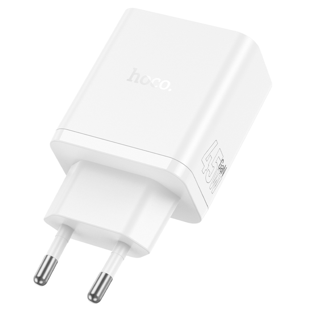 ������� �������� ���������� Hoco N50 USB/ 2 Type-C PD 45W white
