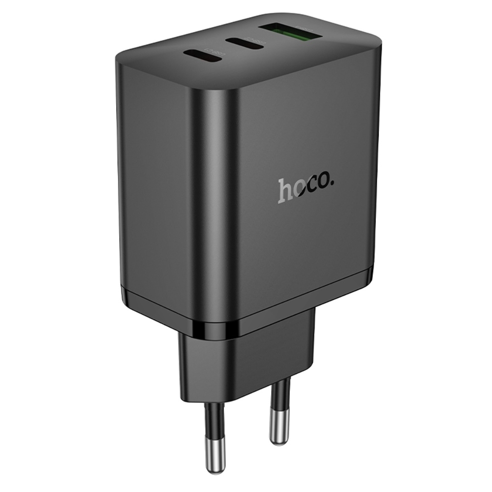 ������� �������� ���������� Hoco N51 USB/ 2 Type-C PD 65W black