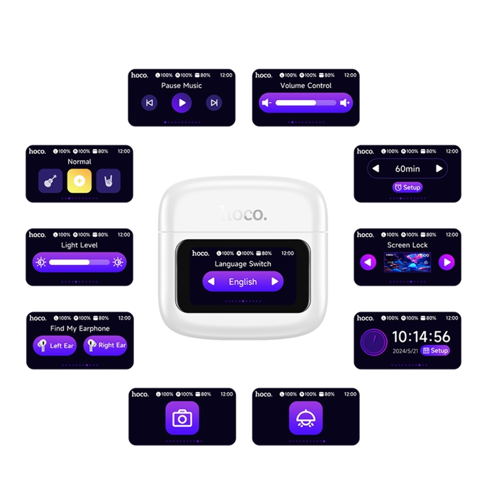 ������������ TWS �������� Hoco EQ14 ��������� white