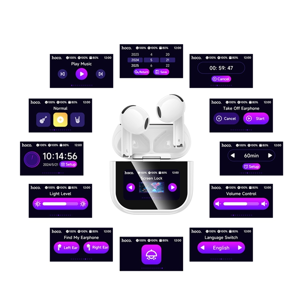 ������������ TWS �������� Hoco EW82 �������� white