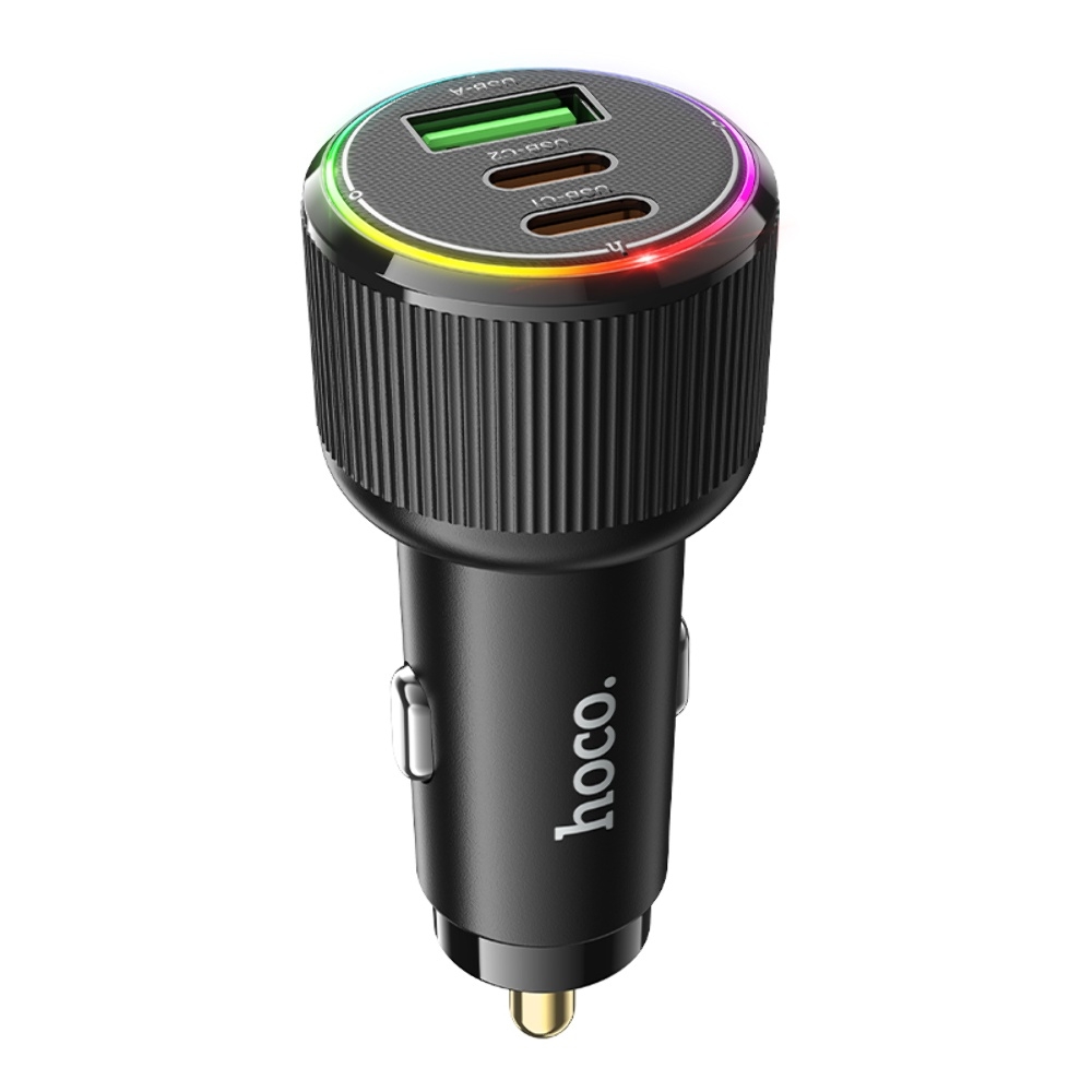 ������������� �������� ���������� Hoco NZ17 USB/ 2 Type-C PD 75W black