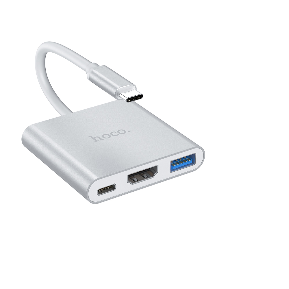 ������������� ��� Hoco HB14 Type-C to USB3.0+HDMI+PD �����������