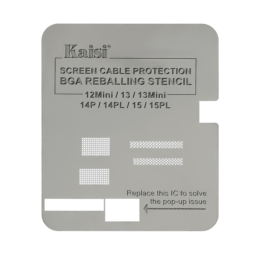 �������� BGA Kaisi ��� ���������� ������� iPhone 12 Mini/ 13/ 13 Mini/ 14 Pro/ 14 Plus/ 15/ 15 Plus
