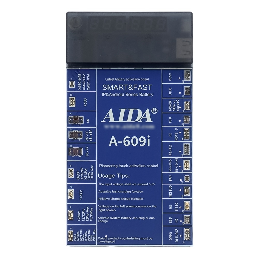 ����� ��������� � ������� ������������� Aida A-609i ����. ���. (6G -15 Pro Max, HUA, OPPO, VIVO, MI, SAM, ZTE; ������ Type-C/ USB A/ �������� ��)