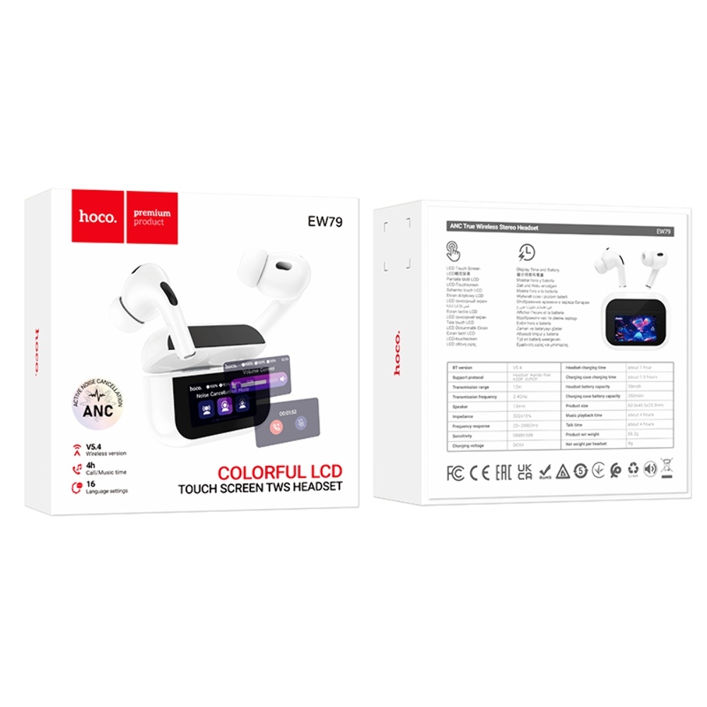 ������������ TWS �������� Hoco EW79 ��������� white