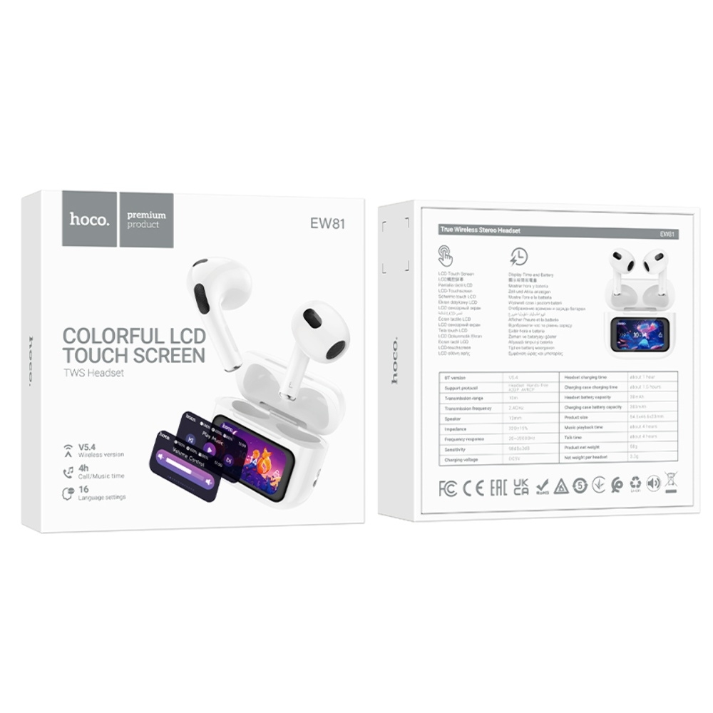 ������������ TWS �������� Hoco EW81 �������� white