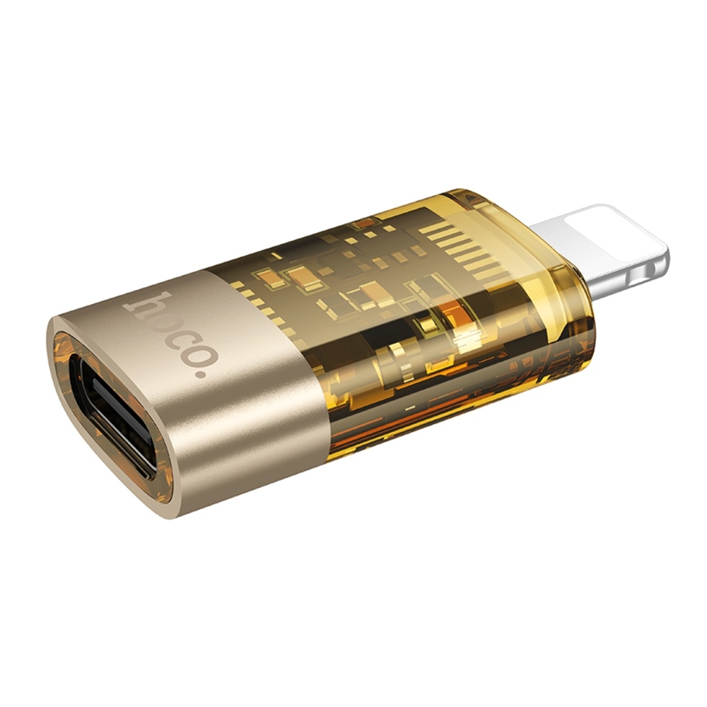 ������� LED Hoco UA38A Type-C to LED gold
