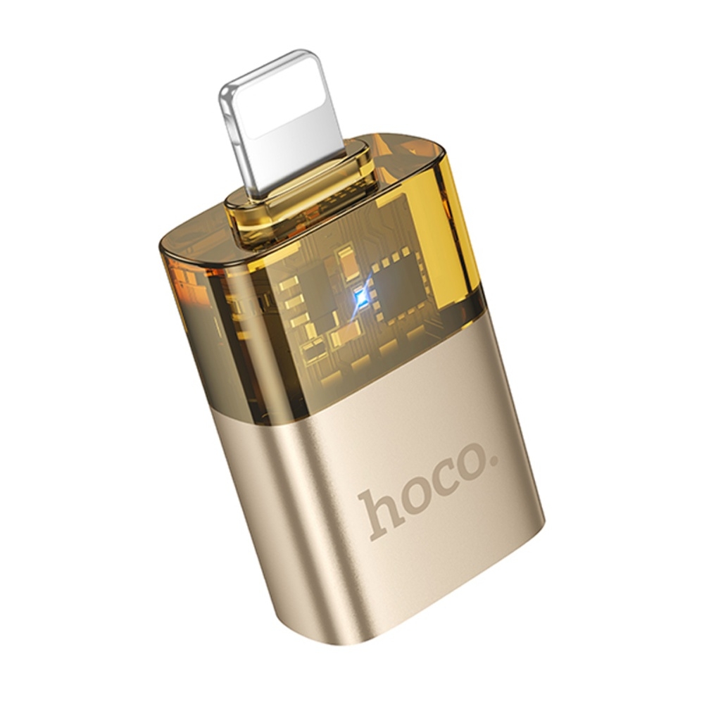 ������� ���������� Hoco UA36 Lightning to USB gold