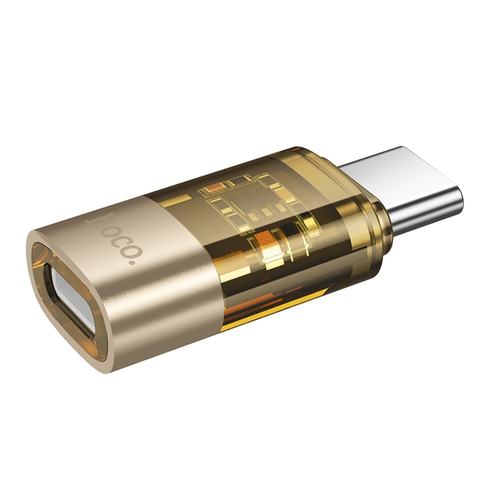 ������� ���������� Hoco UA36D Type-C to Lightning gold