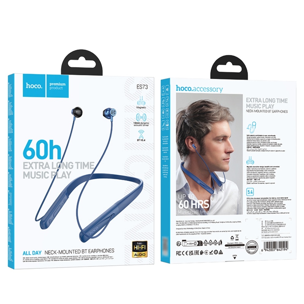 ������������ �������� Hoco ES73 �������� blue