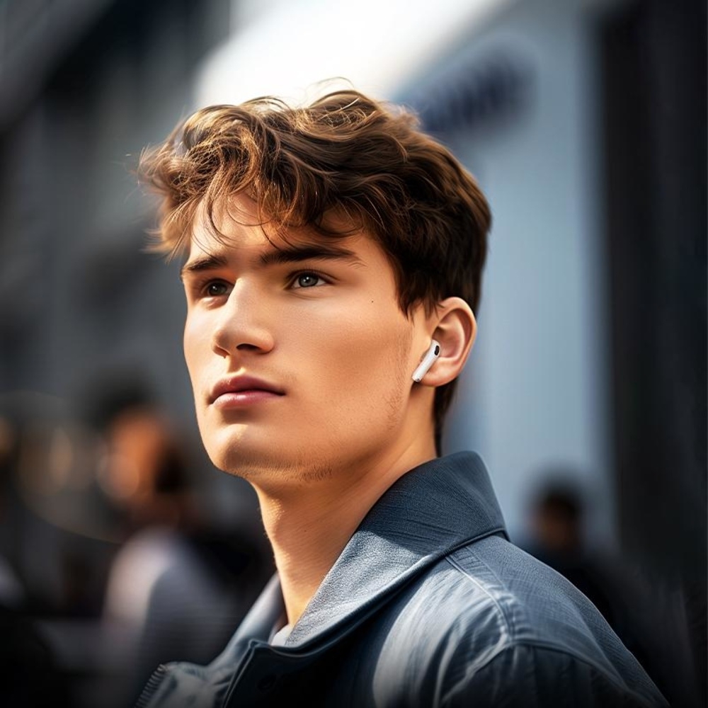 ������������ TWS �������� Hoco EW85 �������� white