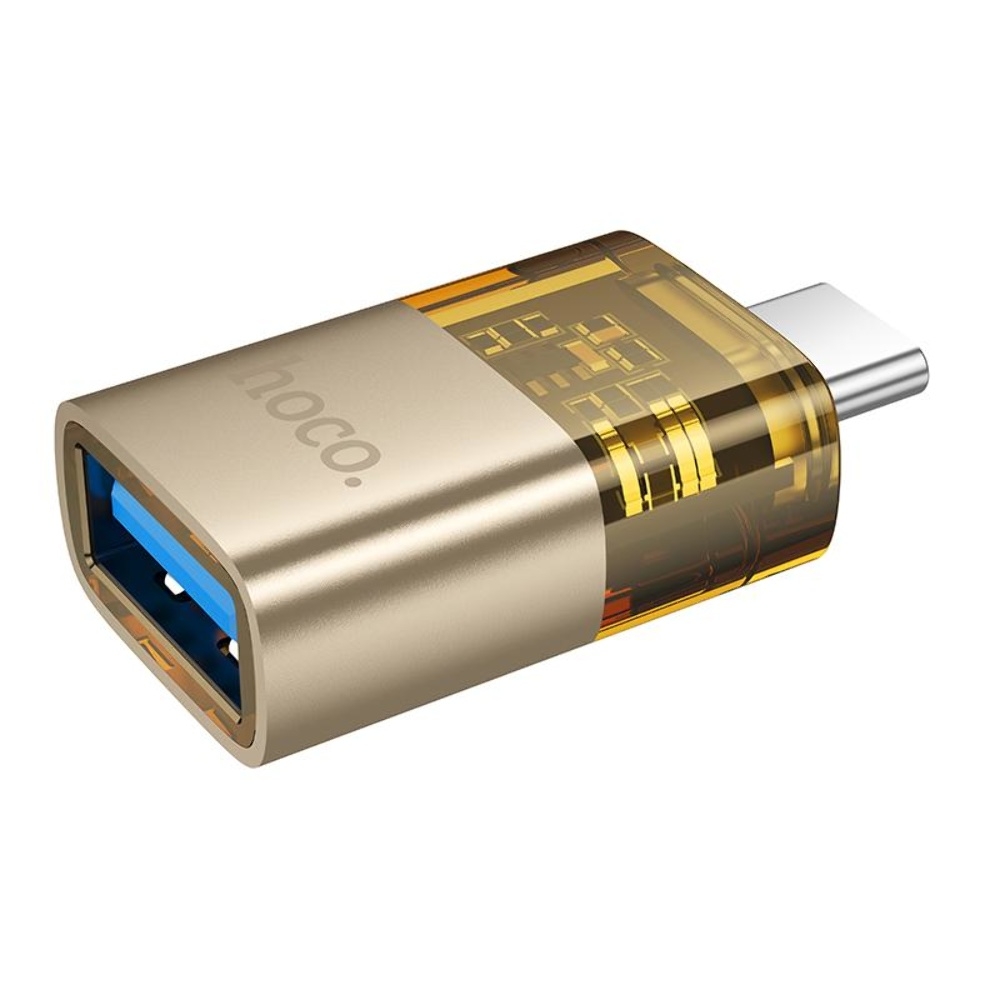 ������� ���������� Hoco UA36B Type-C to USB gold