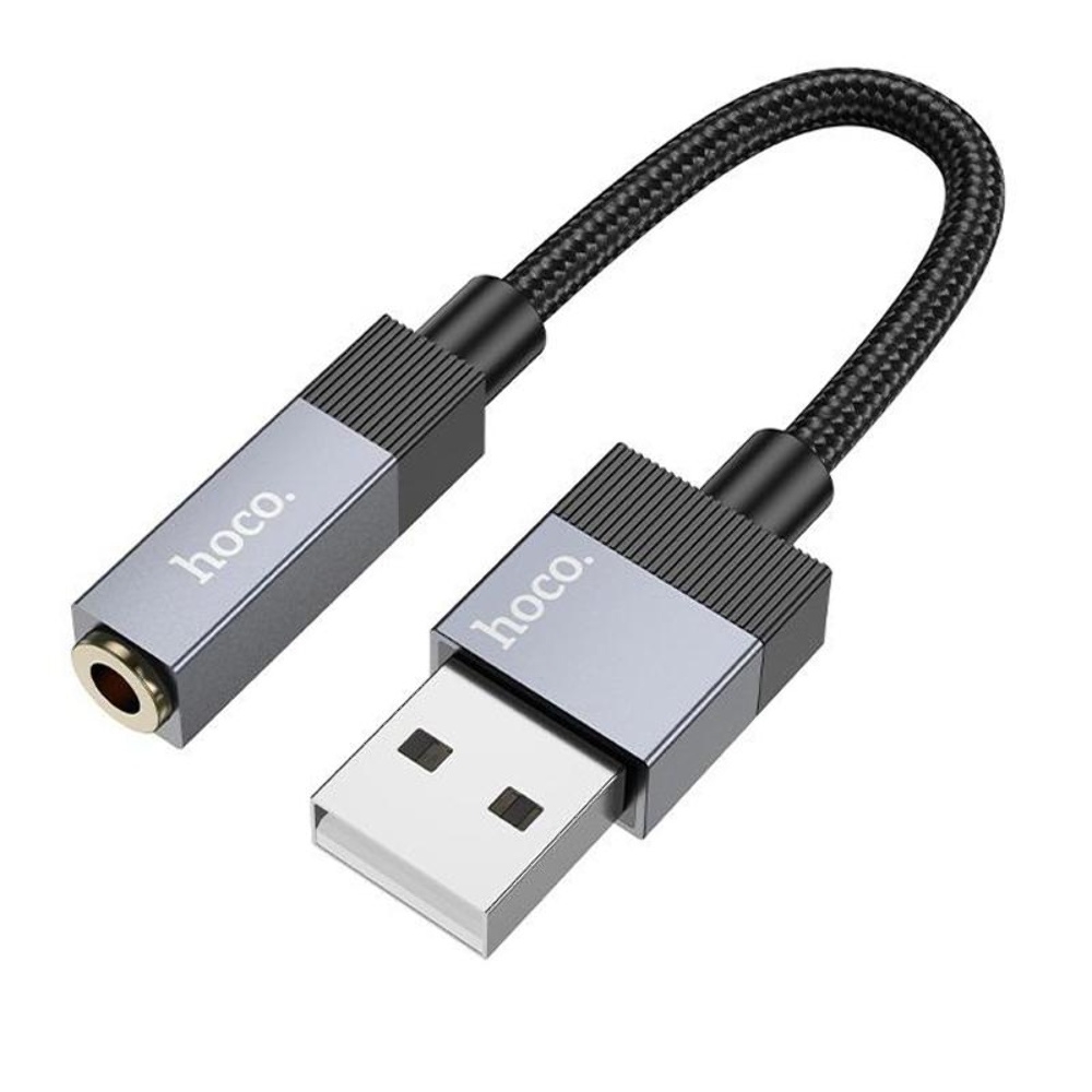 ������� ���������� Hoco UPA32D USB to Jack 3.5 black