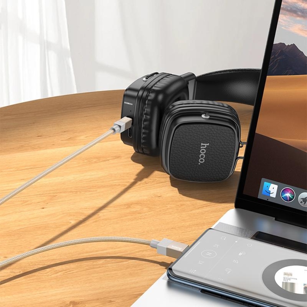 ������ Hoco UPA32B Type-C to Jack 3.5 1m gold