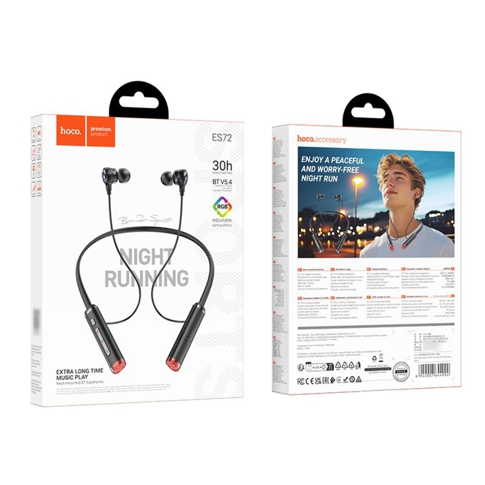 ������������ �������� Hoco ES72 ��������� black