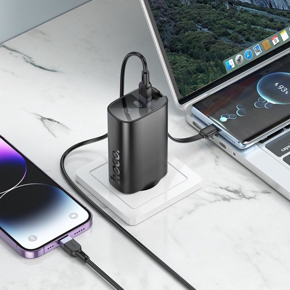 ������� �������� ���������� Hoco J148 �� ���������� Power Bank 5000mAh PD 20W + ������ Type-C black