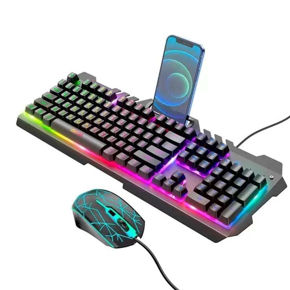 �������� ���������� � ���� Hoco DI16 (ENG/ ���) � RGB ���������� black