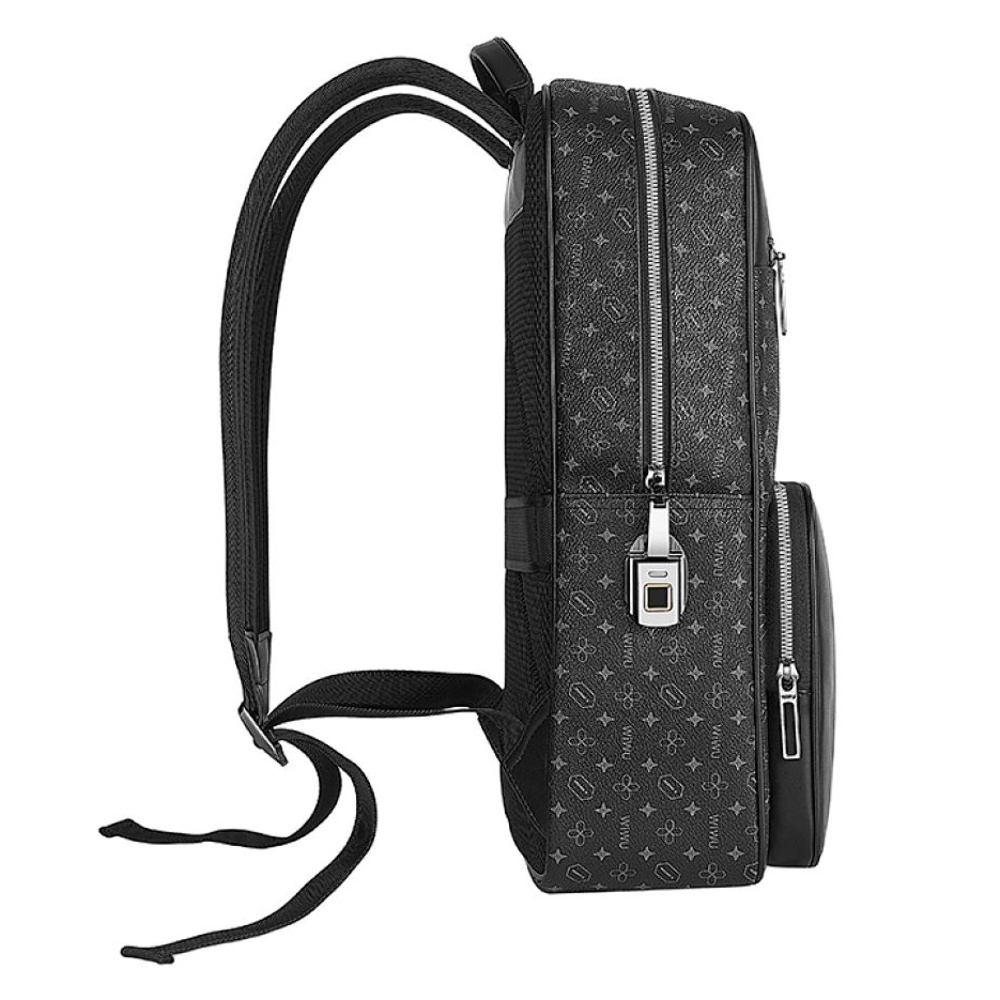 ������ ��� �������� Wiwu Master Fingerprint Lock Backpack 15.6