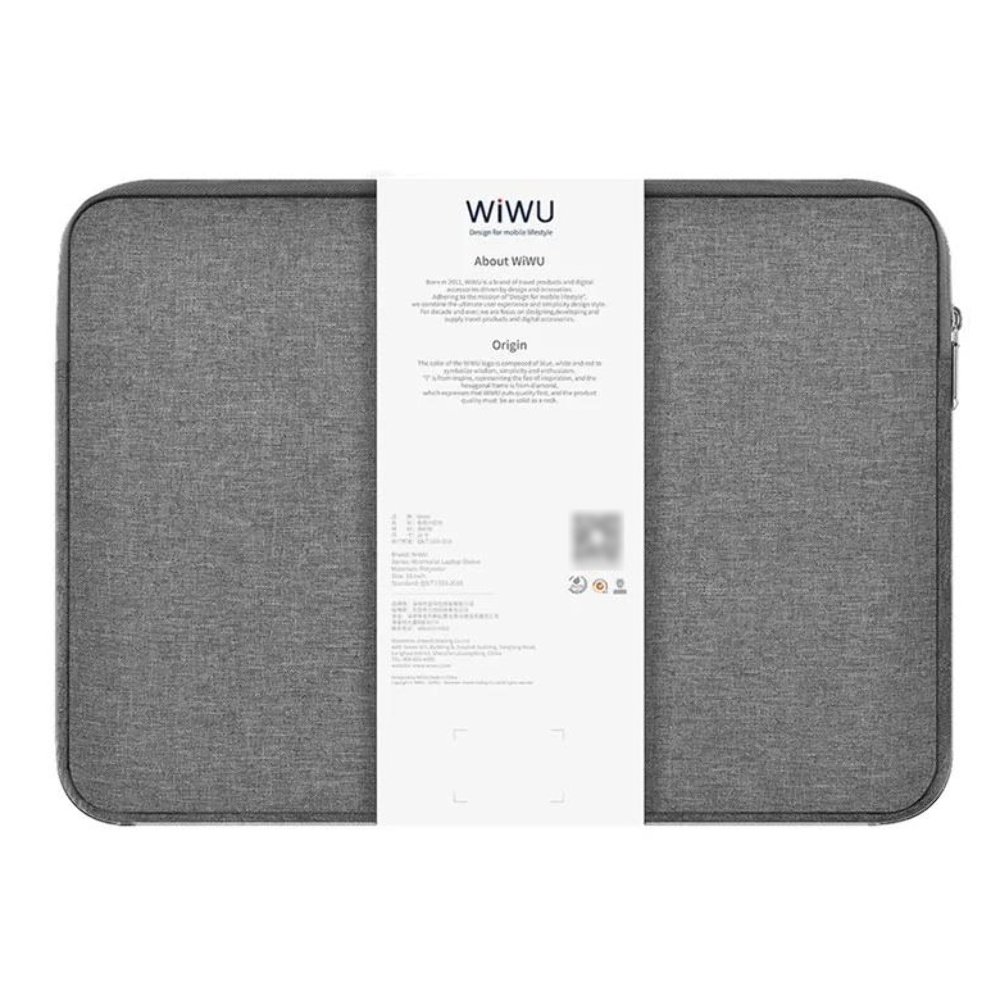 ����� ��� �������� Wiwu Minimalist Laptop Sleeve 16'' Grey