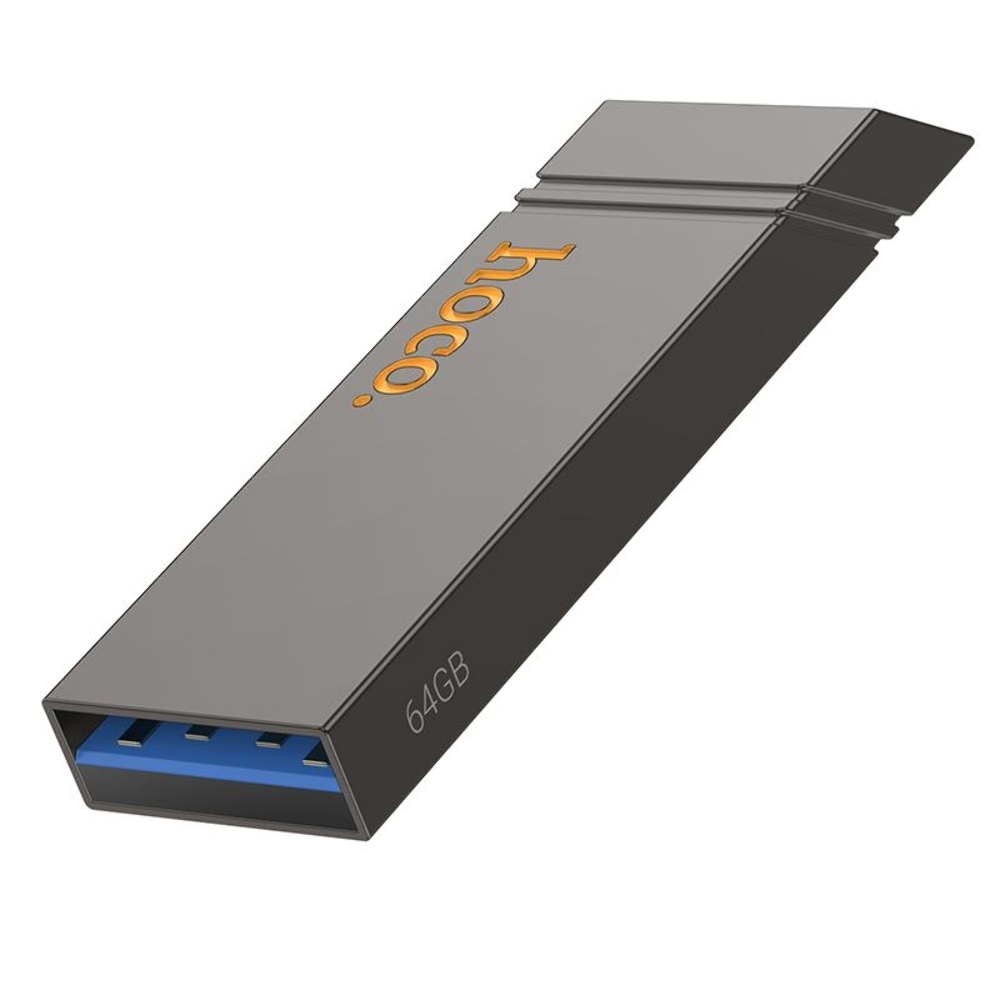 USB ���������� Hoco UD13 64GB Wise Type-C/ USB3.2 metal gray