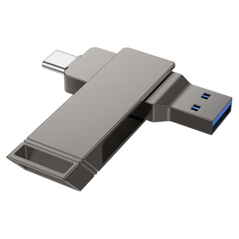 USB ���������� Hoco UD15 256GB Wise Type-C/ USB3.2 metal gray