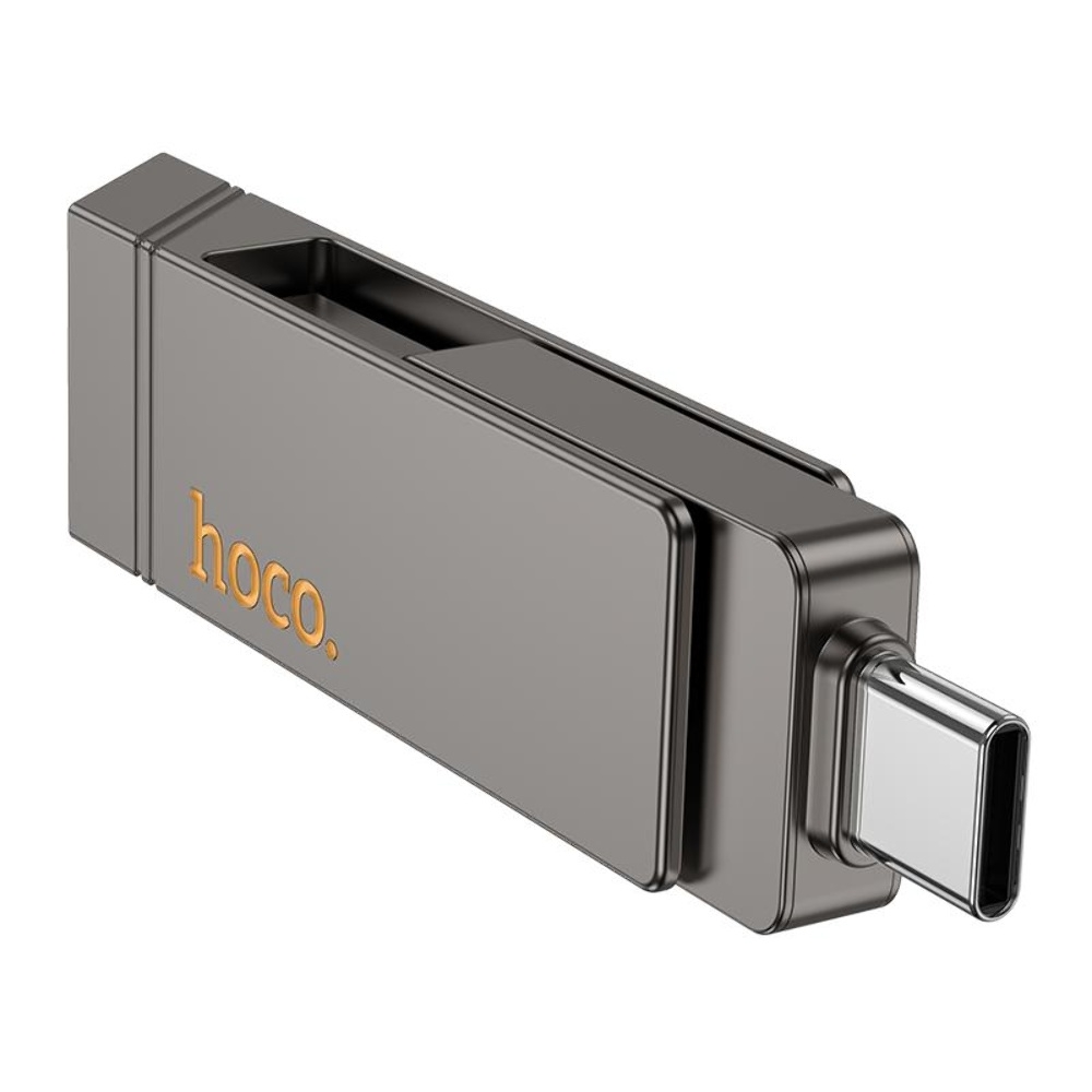 USB ���������� Hoco UD15 64GB Wise Type-C/ USB3.2 metal gray