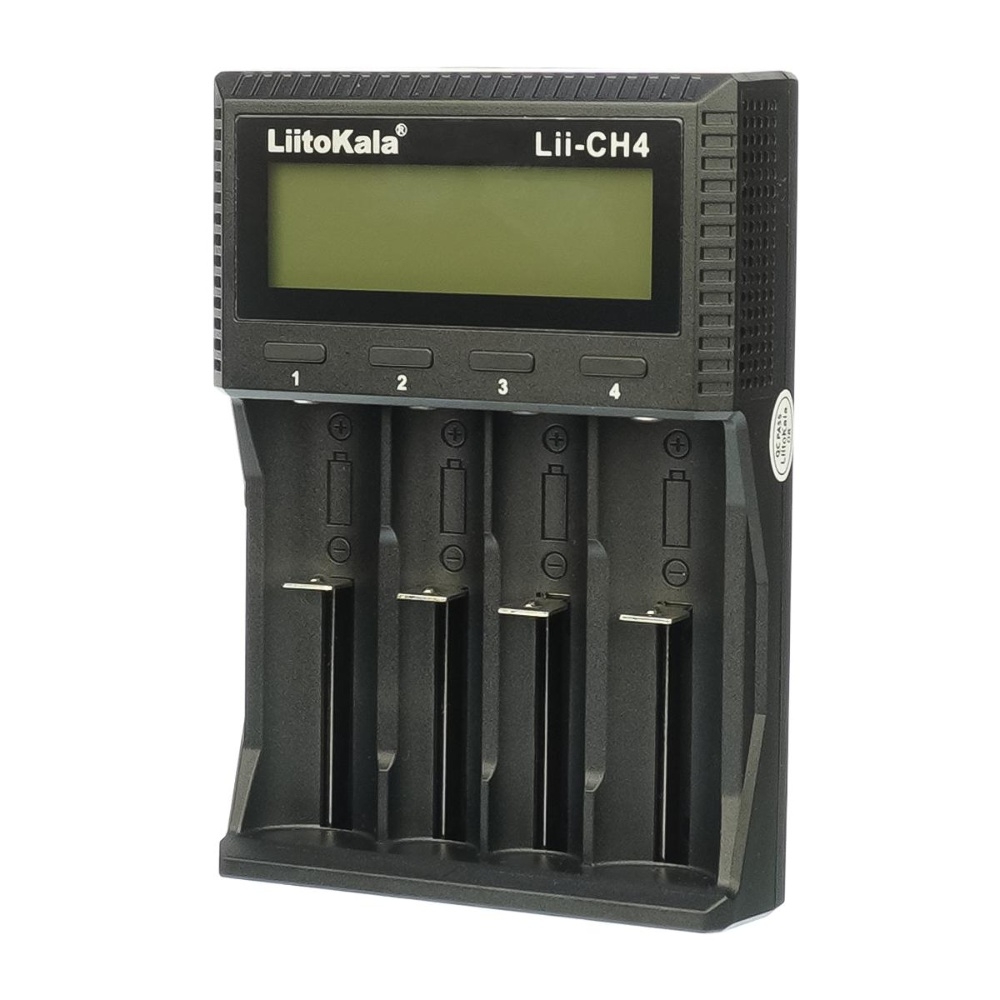 ������������� �������� ���������� LiitoKala Lii-CH4 ��� ������������� 18650/ ��/ ��� � ������, 4 �����