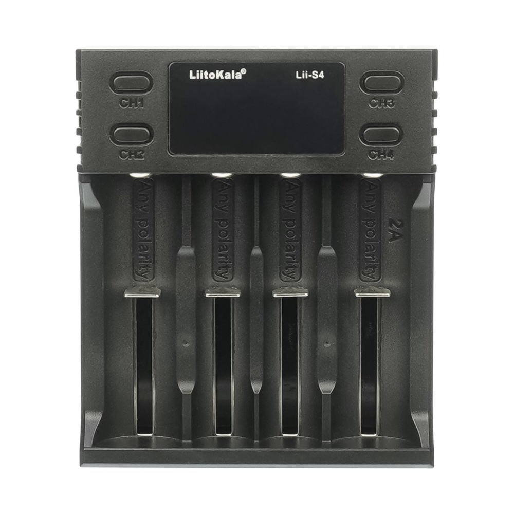 ������������� �������� ���������� LiitoKala Lii-S4 ��� ������������� 18650/ ��/ ��� � ������, 4 �����