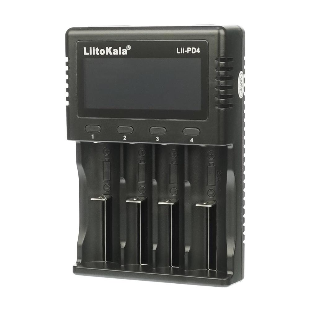 ������������� �������� ���������� � �������� LiitoKala Lii-PD4 ��� ������������� 18650/ ��/ ��� � ������, 4 �����