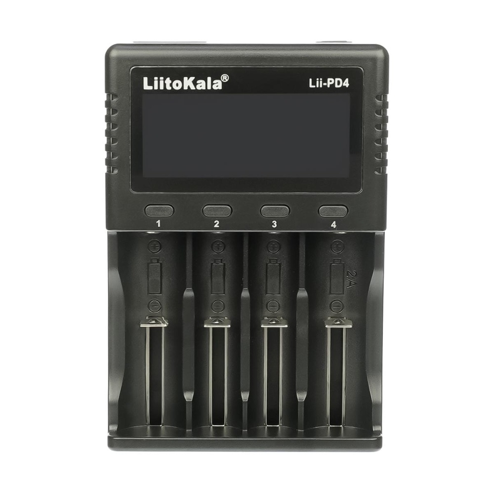 ������������� �������� ���������� � �������� LiitoKala Lii-PD4 ��� ������������� 18650/ ��/ ��� � ������, 4 �����