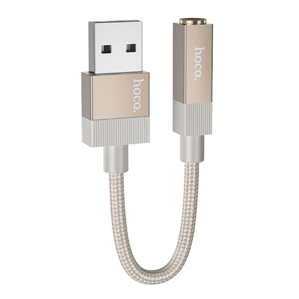 ������� ���������� Hoco UPA32D USB to Jack 3.5 gold