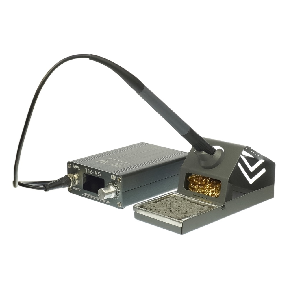 �������� ������� ������������ GVM T12-XS (�������� T12, 3 ������ ������, 72W, 80C - 480C)