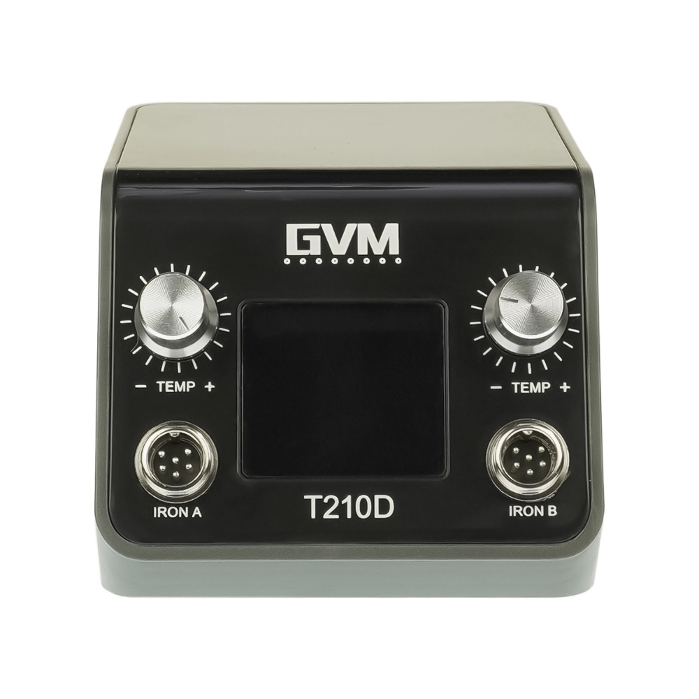 �������� ������� ������������ GVM T210D (2 ��������� ��������� JBC 210, 120W, 150C - 480C)