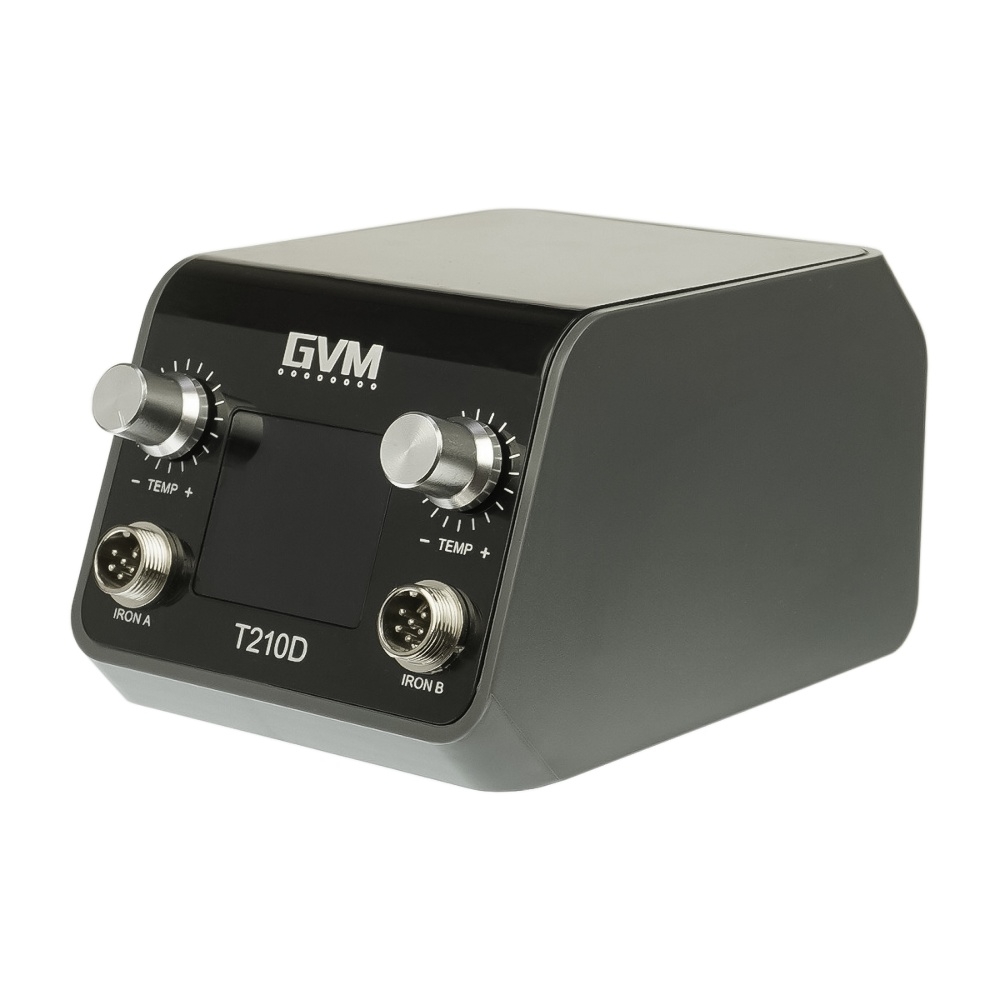 �������� ������� ������������ GVM T210D (2 ��������� ��������� JBC 210, 120W, 150C - 480C)