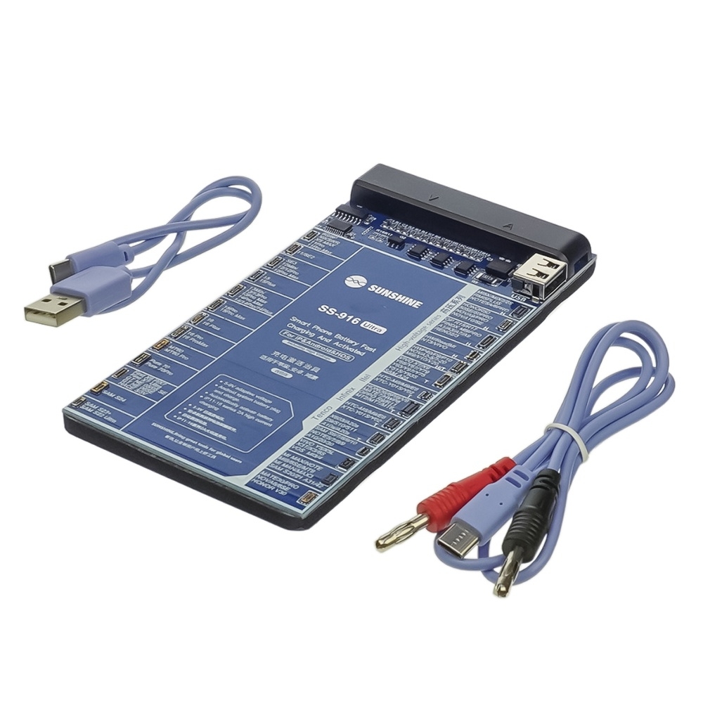 ����� ��������� � ������� ������������� Sunshine SS-916 Ultra ����. ���. (8G-16 PM, HUA, OPPO, VIVO, MI, HTC, SAM; ������ Type-C/ USB A/ �������� ��)