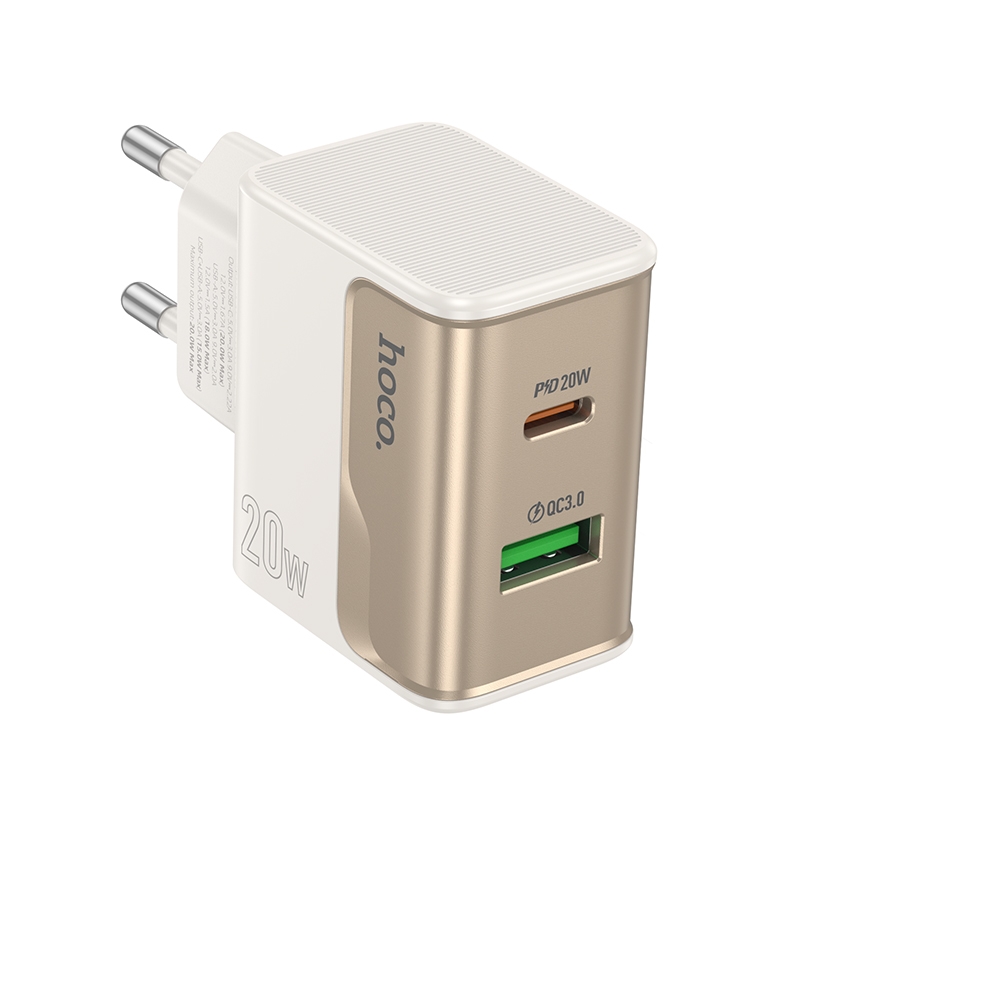������� �������� ���������� Hoco CS71A USB/ Type-C PD QC white