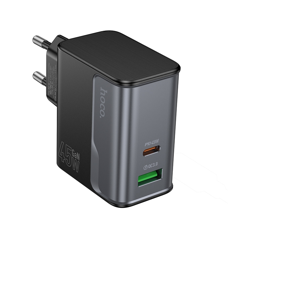 ������� �������� ���������� Hoco CS74A USB/ Type-C PD 45W QC midnight black