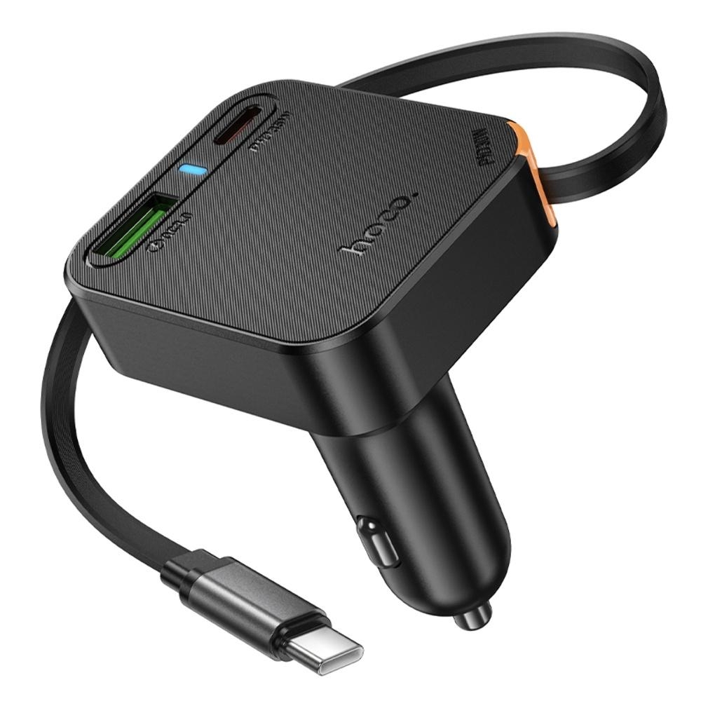 ������������� �������� ���������� Hoco NZ18 USB/ Type-C PD 65W � ������� Type-C black