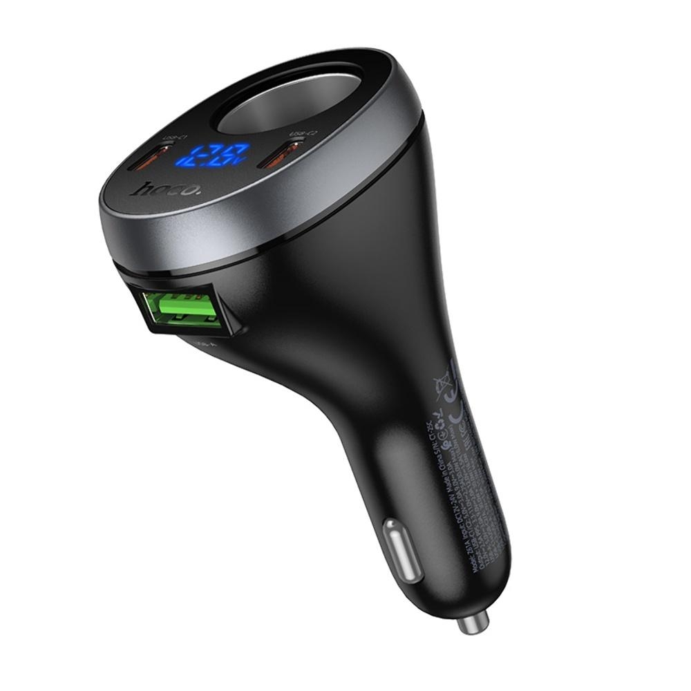 ������������� �������� ���������� Hoco Z61� USB/ 2 Type-C PD 60W � ������ ������������� � �������� black