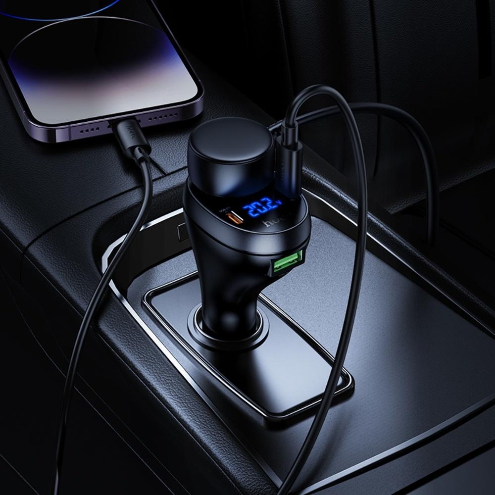 ������������� �������� ���������� Hoco Z61� USB/ 2 Type-C PD 60W � ������ ������������� � �������� black