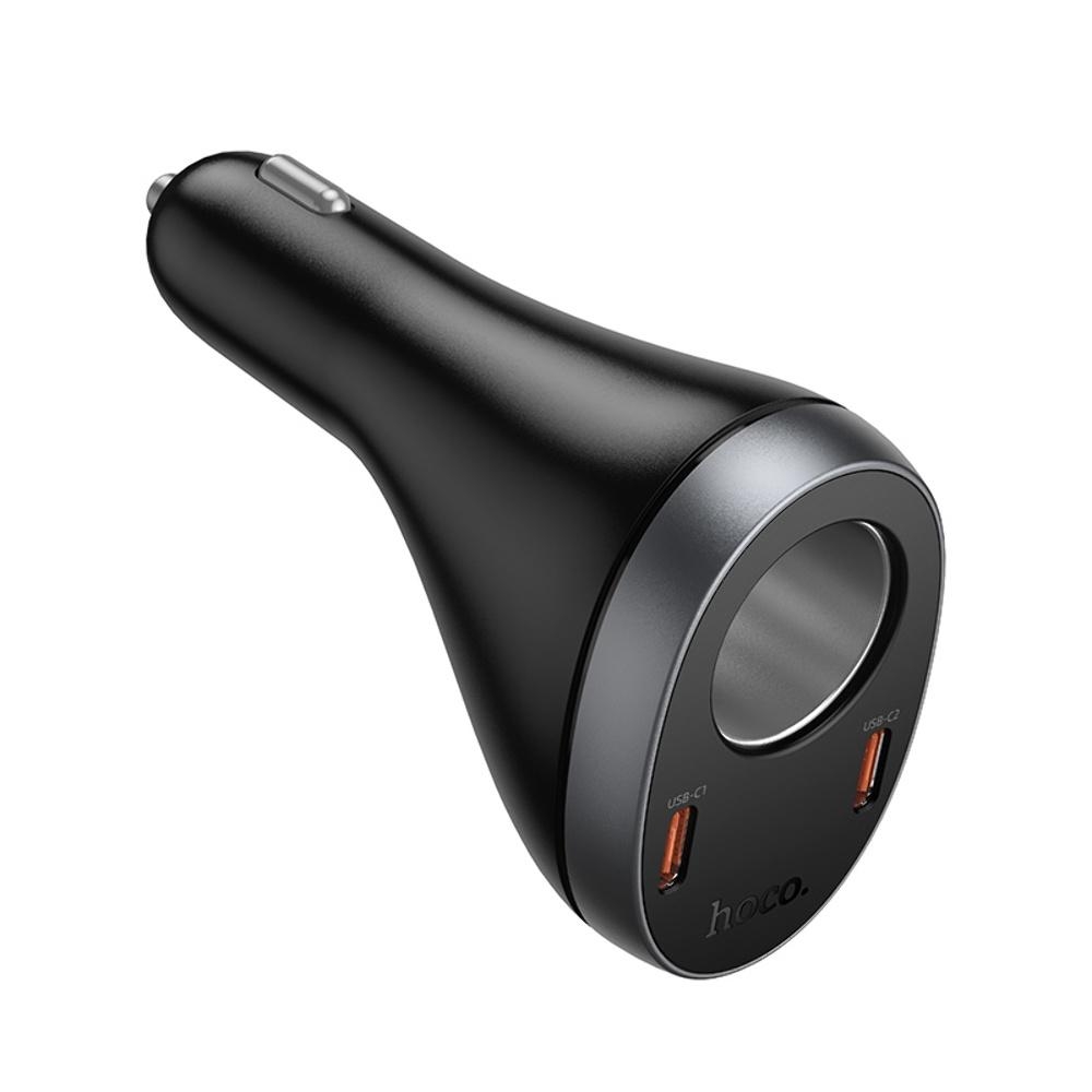 ������������� �������� ���������� Hoco Z61� USB/ 2 Type-C PD 60W � ������ ������������� � �������� black