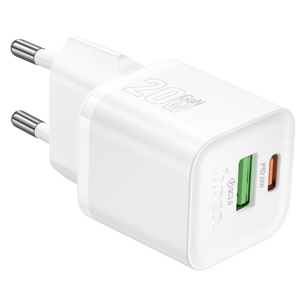 ������� �������� ���������� Hoco N65 USB/ Type-C PD QC white