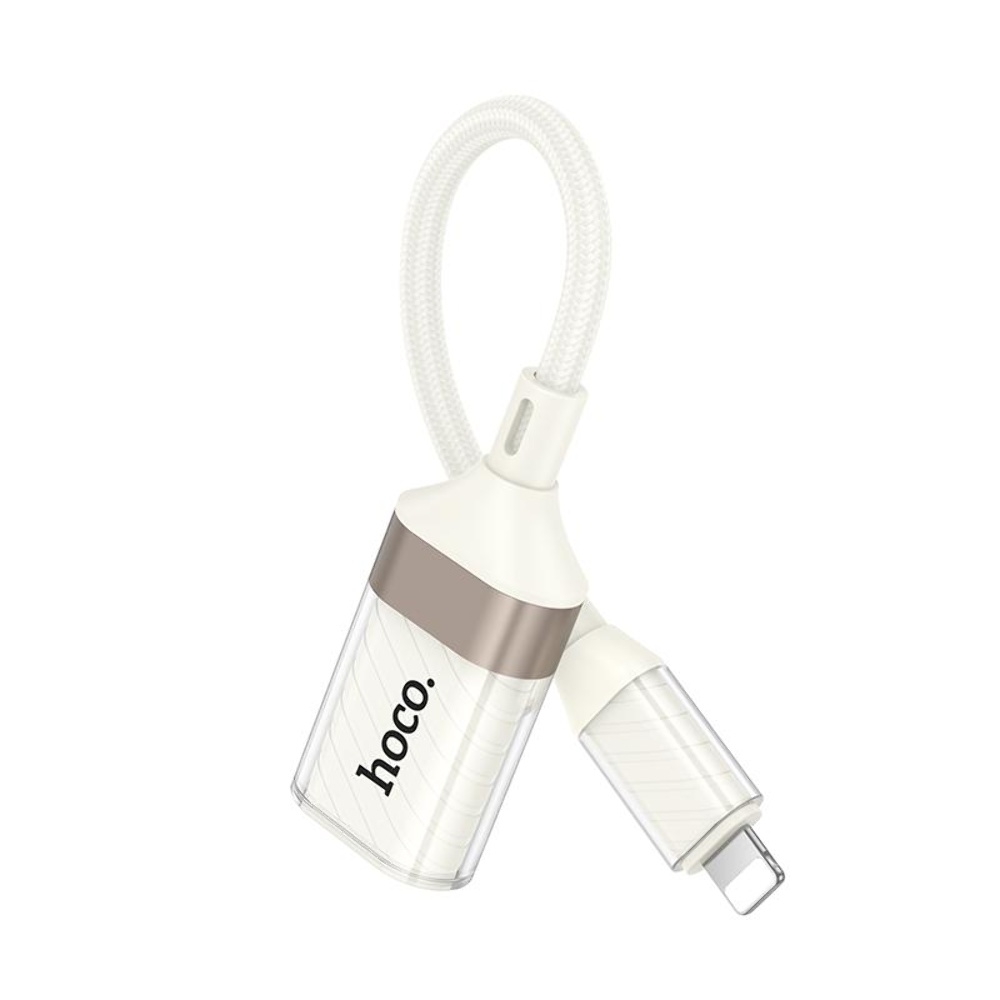������� ���������� Hoco UA39 Lightning to USB 2.0 apricot